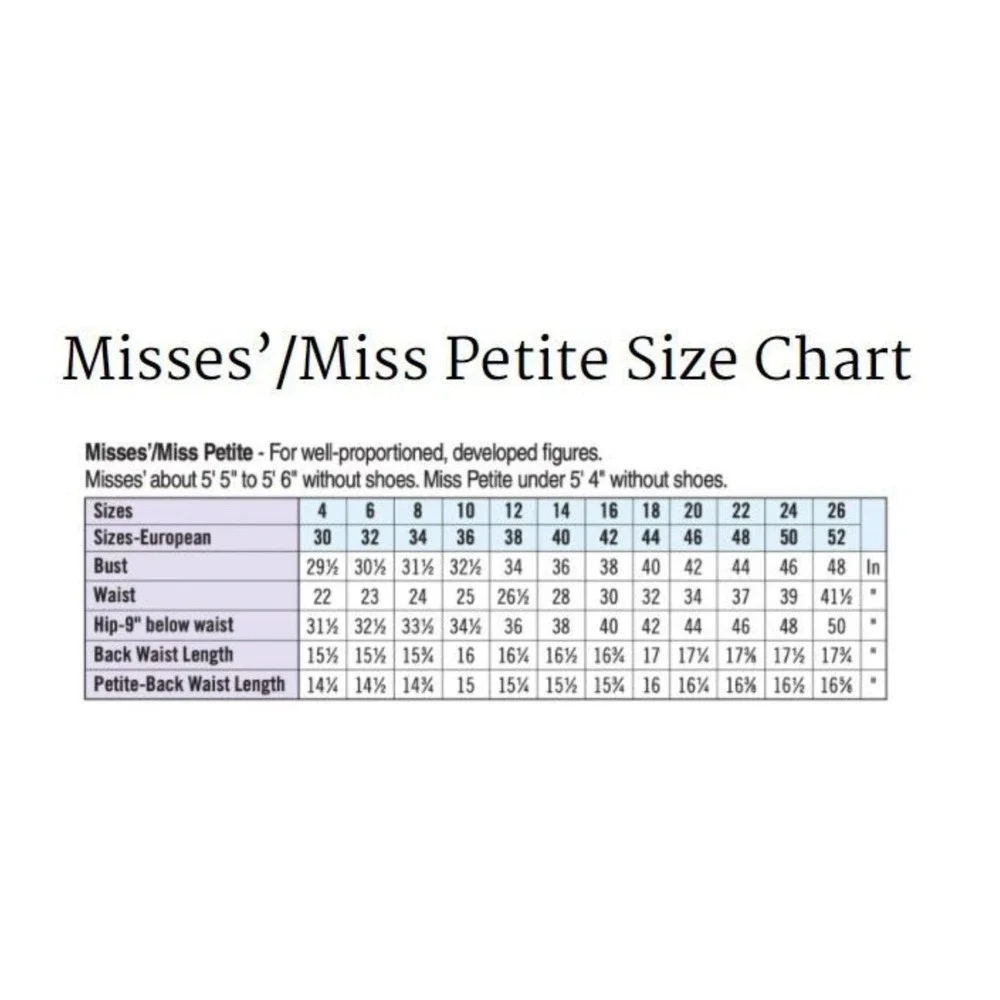 Butterick See and Sew Sewing‎ Pattern 5546 Dress Misses Size 8-14